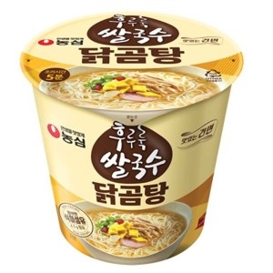 농심 후루룩 쌀국수 닭곰탕 12개입 컵라면_이미지