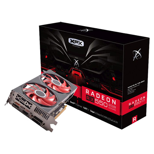 XFX �󵥿� RX 550 D5 2GB DUAL