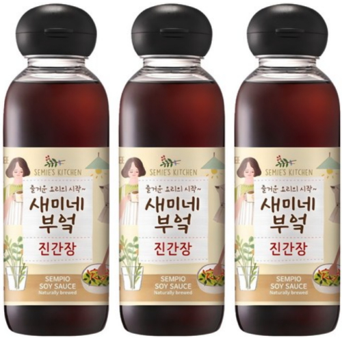 새미네부엌 진간장 450ml (3개)_이미지