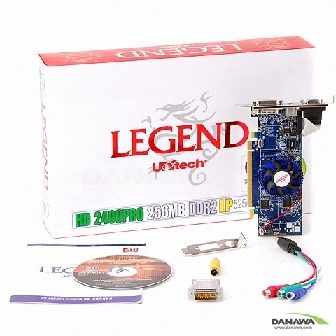 ���������� LEGEND �󵥿� HD 2400Pro LEGEND 256MB LP