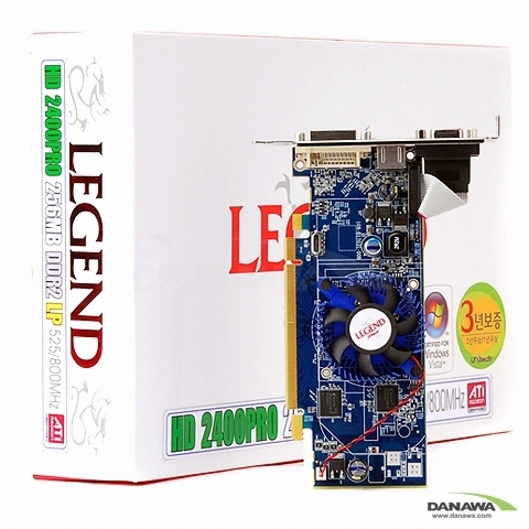 유니텍전자 LEGEND 라데온 HD 2400Pro LEGEND 256MB LP