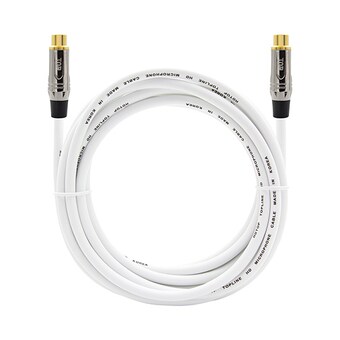탑라인에이치디 HDTOP RCA FF <b>메탈</b>화이트 연장 케이블