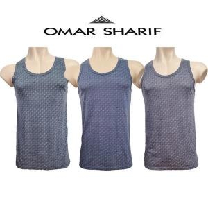 OMAR SHARIF 남자속옷 고급 나시런닝 3색상 OSR-6026 3색상혼합 110