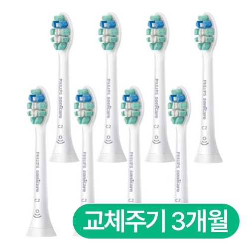 필립스 소닉케어 옵티멀 플라그 HX9028/14 (8개)_이미지