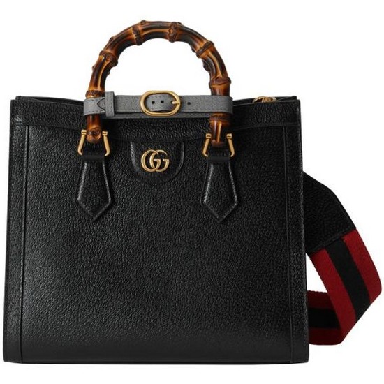 구찌 H 여성 토트백 핸드백 702721u3zdt 1260 WOMAN BLACK TOTE BAGS_이미지