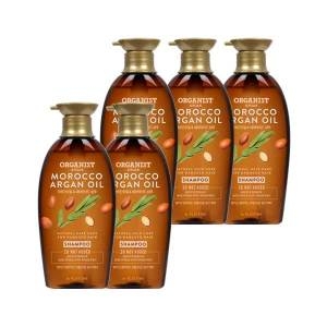 LG생활건강 오가니스트 모로코 아르간오일 앤 세라마이드 샴푸 500ml (5개)