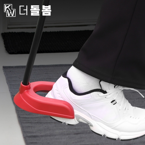 강원전자 DB-EZ006RD 더돌봄 2 in 1 구둣주걱 레드