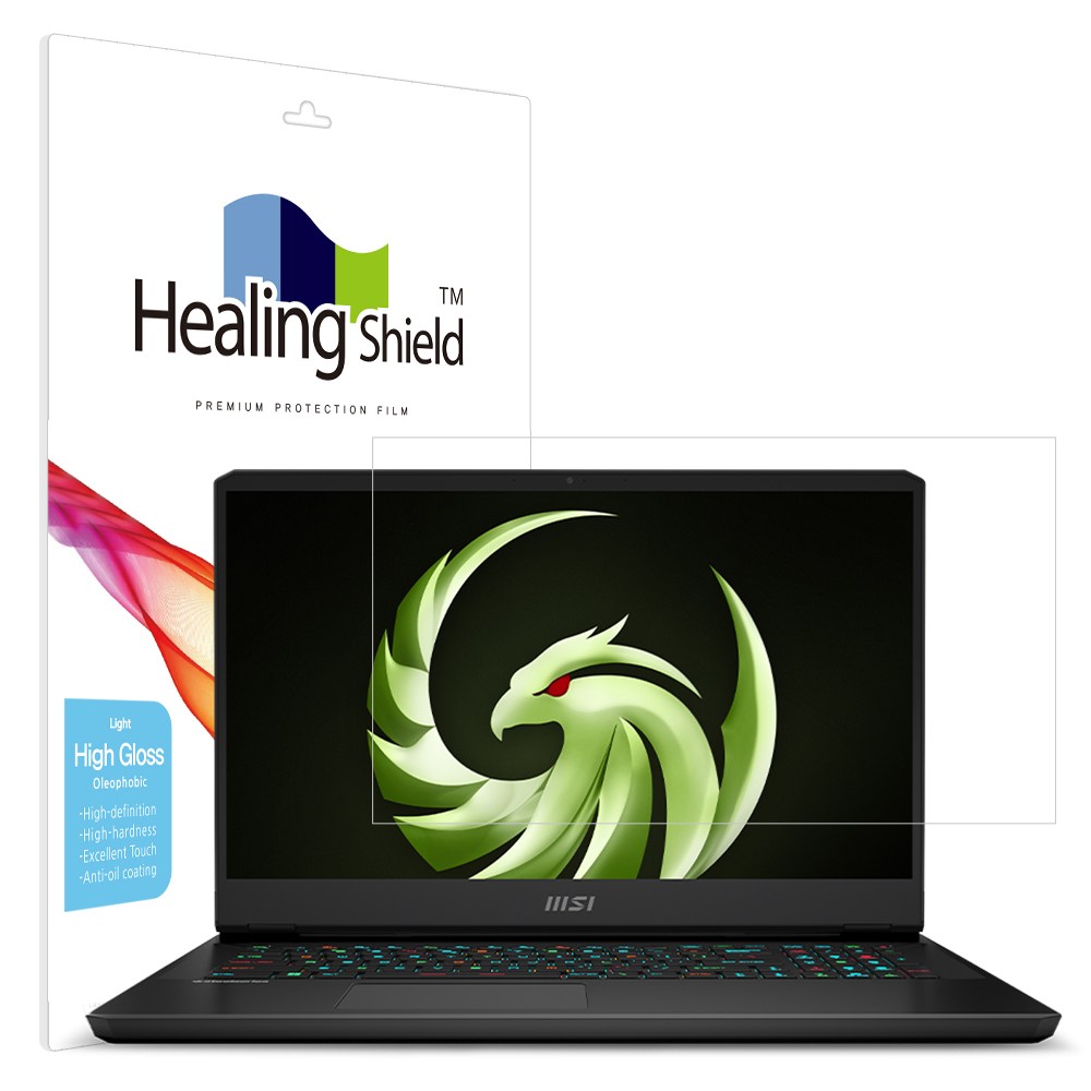 폰트리 힐링쉴드 MSI 알파 17 C7VG 올레포빅 Light 액정보호필름