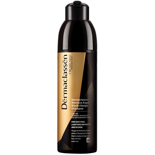  더마클라센 모코로 아르간 블랙 체인지 샴푸 200ml [5개]