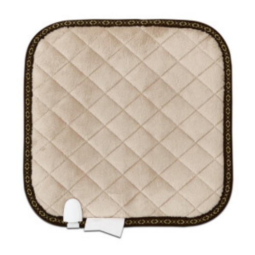 극세사 분리형 베이지 전기방석