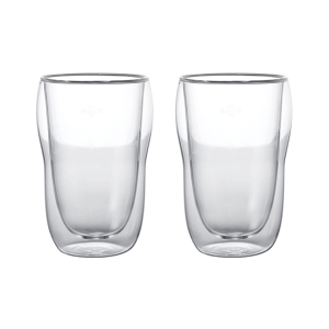 까사무띠 내열유리컵 까르네 330ml 투명 2개입_이미지