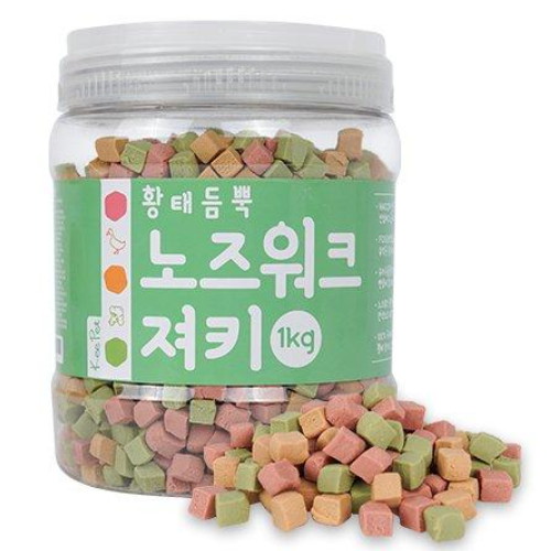 ㅤ킵펫 황태듬뿍 노즈워크 져키 1kg (1개)_이미지