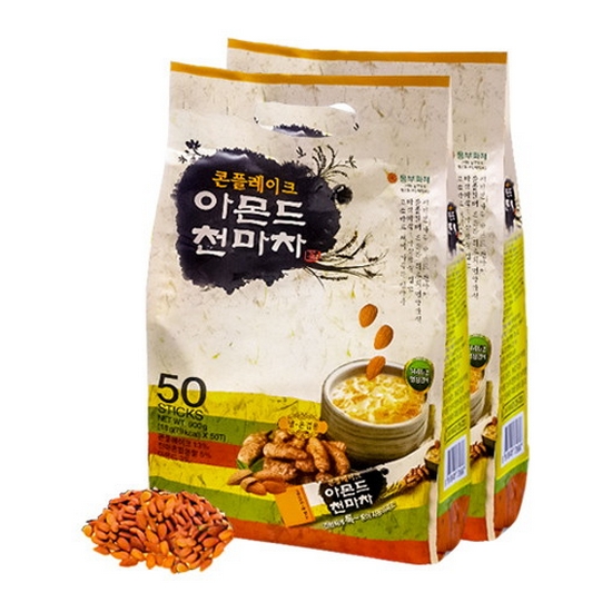 이레에프에스 콘플레이크 아몬드 천마차 50T (2개)_이미지