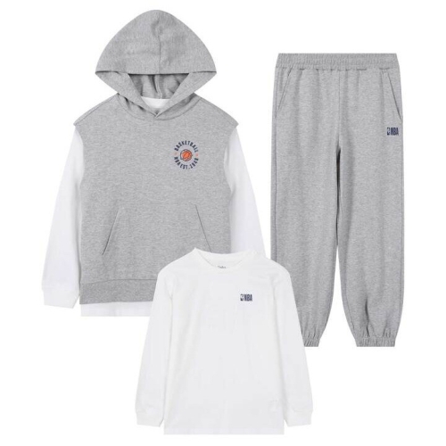  NBA-KIDS KIDS 베스킷볼 3PCS 후드 세트K261ST100P11 진주점