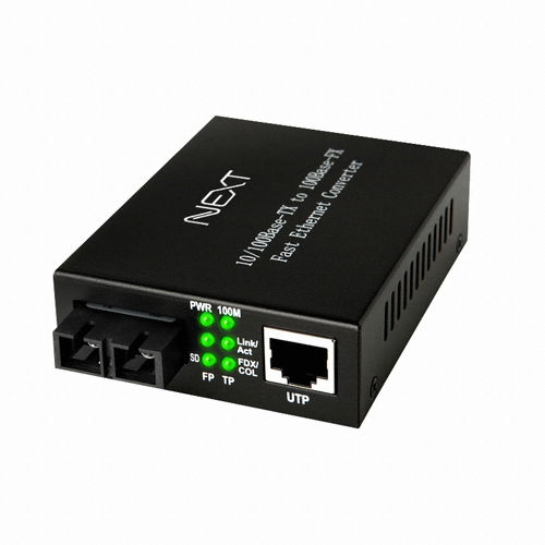 이지넷유비쿼터스 넥스트 10/100Mbps SC타입 광미디어 컨버터 (NEXT-200FSCM)_이미지