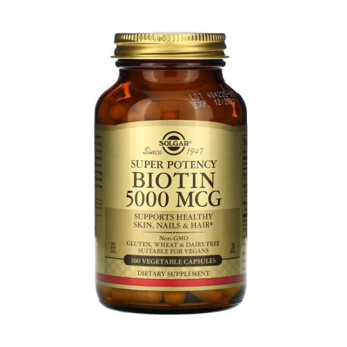 솔가 비오틴 5000mcg 50캡슐 (1개)_이미지