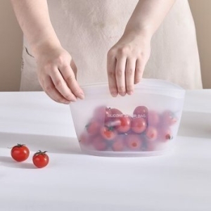 네오플램 실리콘 반영구 지퍼백 M 850ml_이미지
