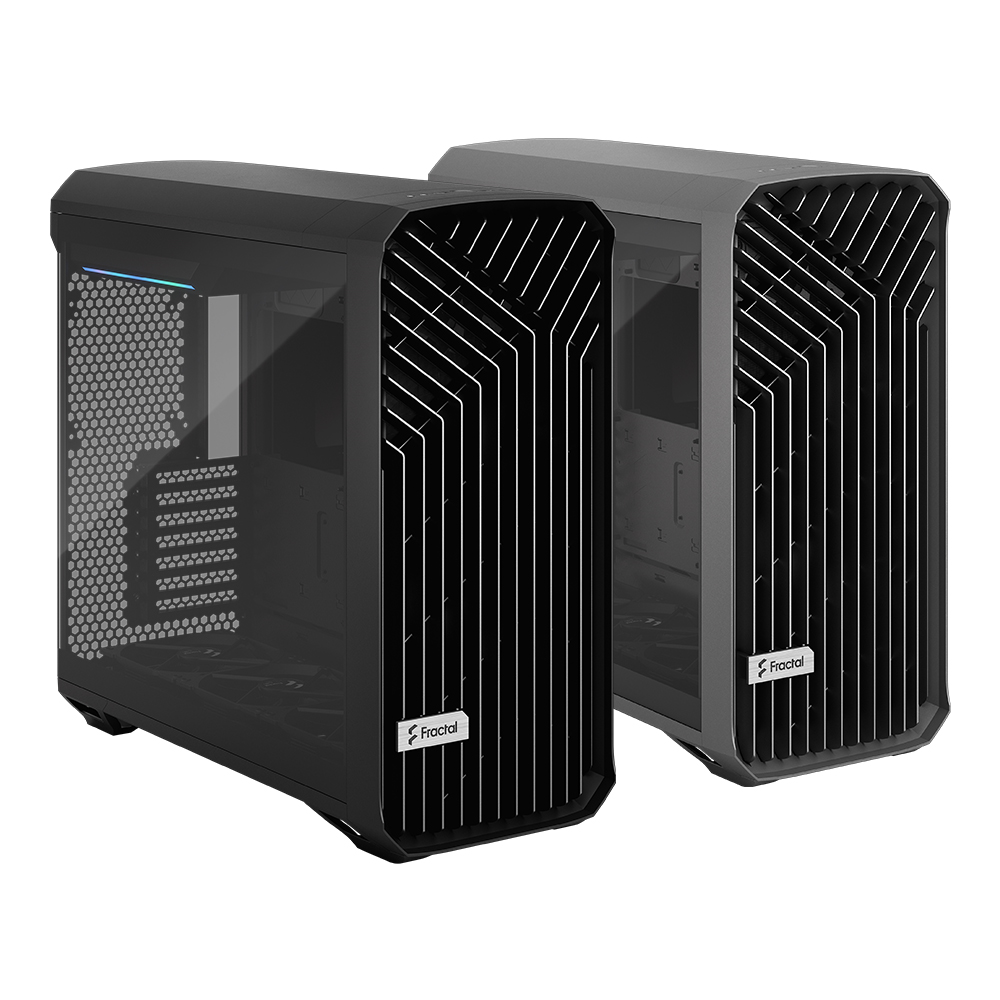 Fractal Design Torrent TG Light Tint 강화유리 (블랙)_이미지