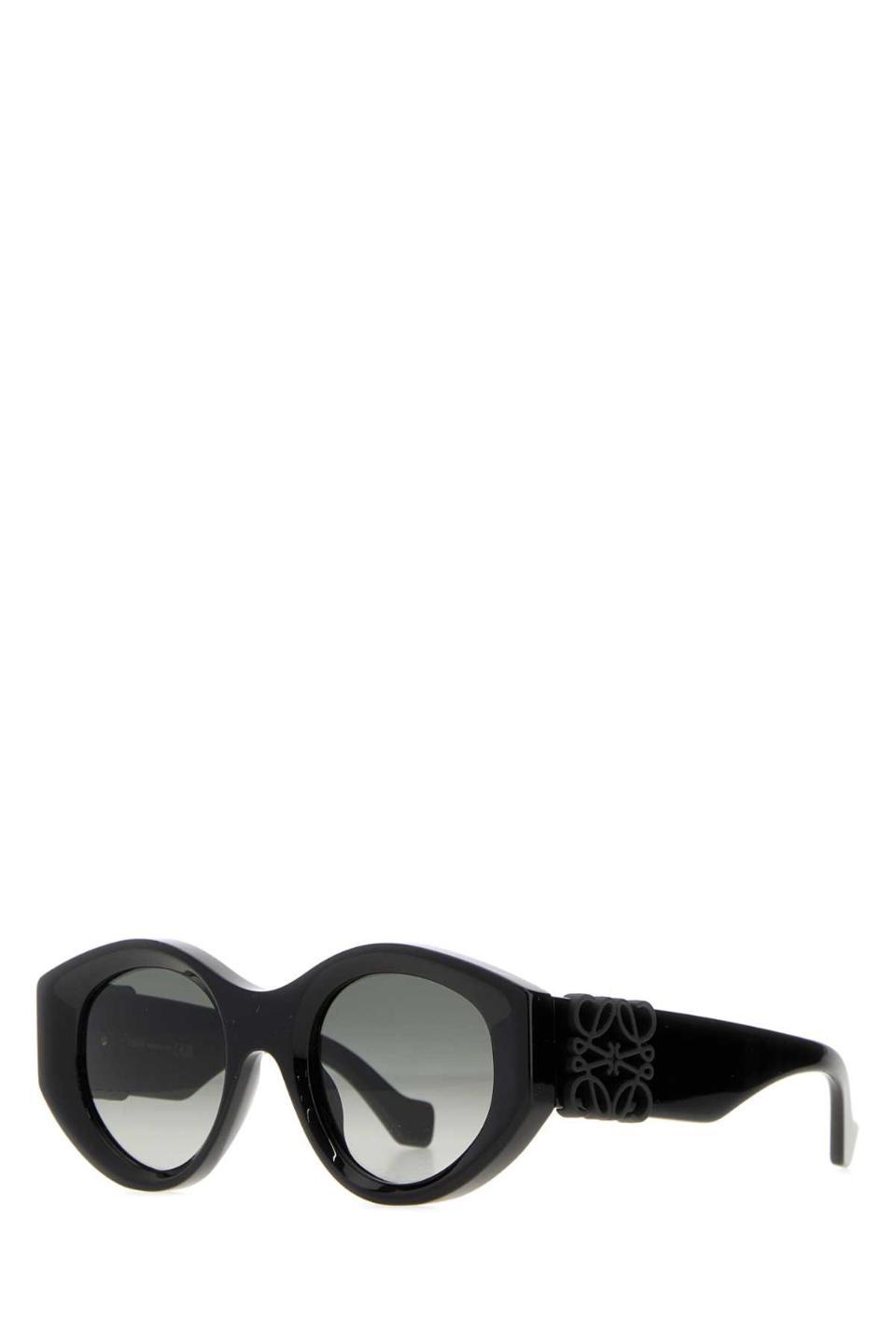 �ο��� ���� Black acetate sunglasses LW40188I 5001B