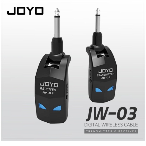 조요 일렉 베이스 어쿠스틱 기타 무선 송수신기 USB 충전식 블루투스 와이어리스 JW-03_이미지