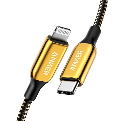 ANKER �Ŀ����� �÷���3 24K Type C to ����Ʈ�� 8�� ���� ���̺�