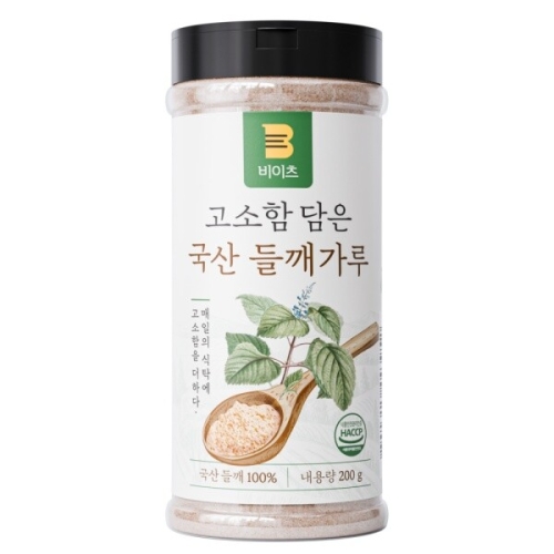 안동청해종합식품 비이츠 고소함 담은 국산 들깨가루 200g (1개)_이미지