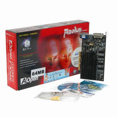 AOpen GeForceFX 5200 AOpen DV64