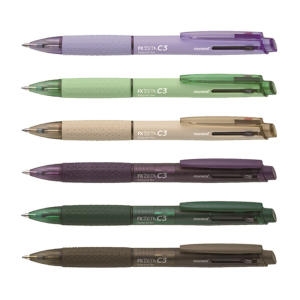 모나미 FX-ZETA-C3 3색 볼펜 0.5mm (1개)_이미지