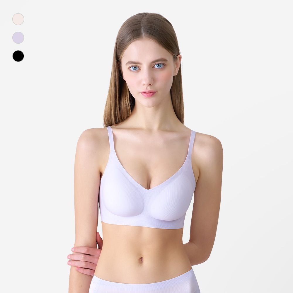 애니바디 편애 브라_쿨 에센셜 볼륨 ANVE25S43_7358 LLL 34 BEIGE_이미지