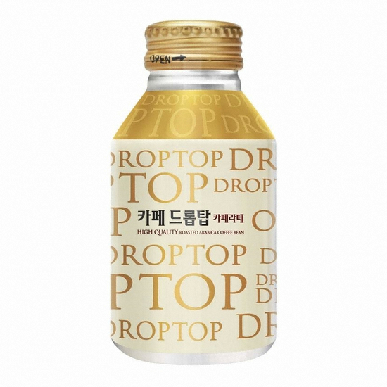 광동제약 카페 드롭탑 카페라떼 275ml (24개)_이미지