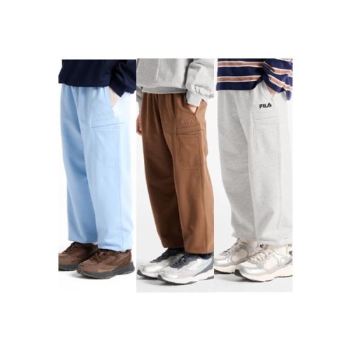 휠라 키즈 간절기 원포켓 조거 팬츠 (FK253FP07X001)_이미지