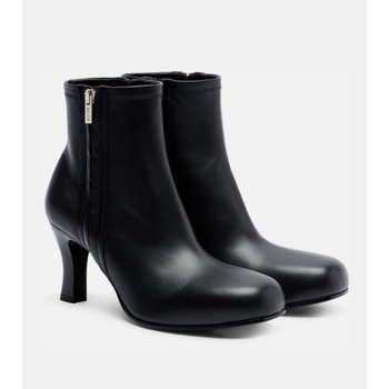 로에베 Bobine 90 레더 앵클 부츠 P01118186