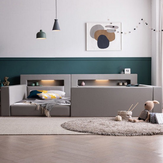 렉스 벙커형 LED 패밀리침대 SS+Q