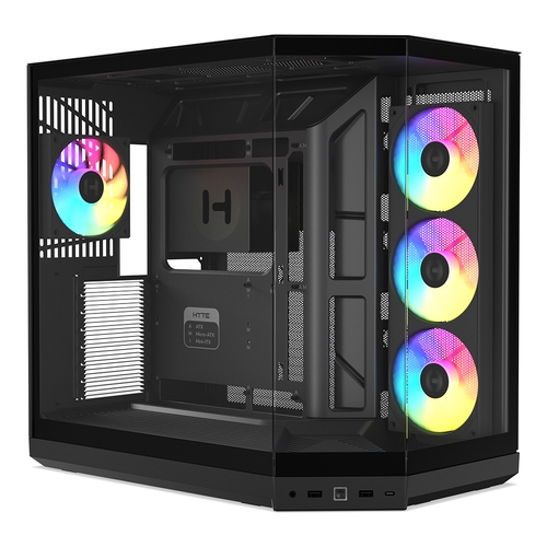 HYTE Y50 RGB (피치 블랙)