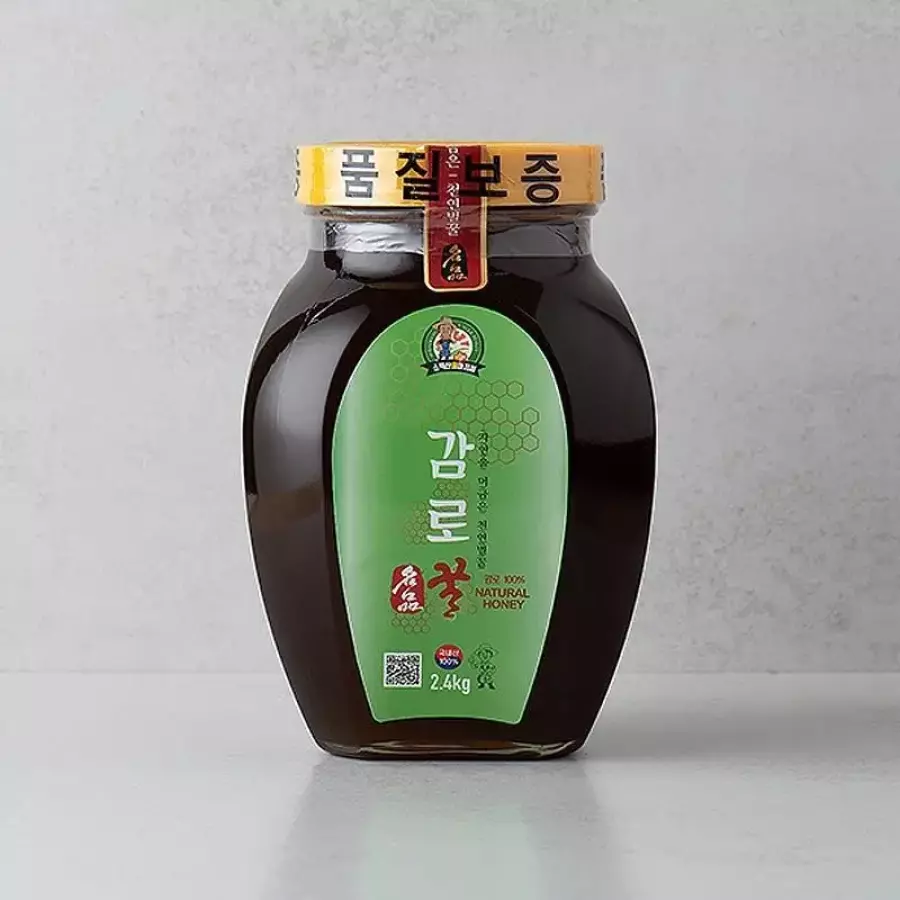 소백산꿀아저씨 천연 감로 벌꿀 2.4kg (1개)_이미지