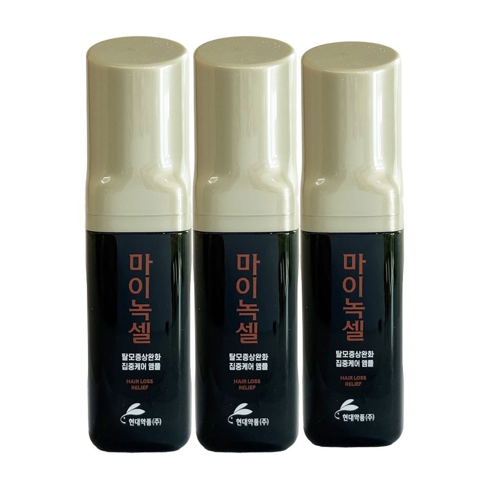 현대약품 마이녹셀 스칼프 인텐시브 앰플 바이랩클 60ml (3개)