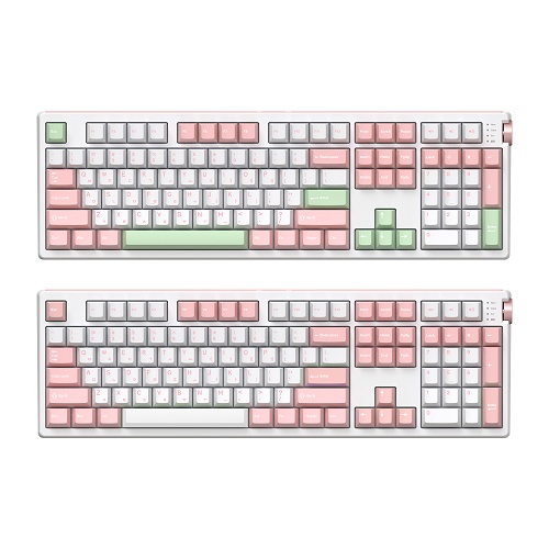 앱코 A108K 3모드 퀵스압 유무선 기계식 피오니 (벚꽃축)