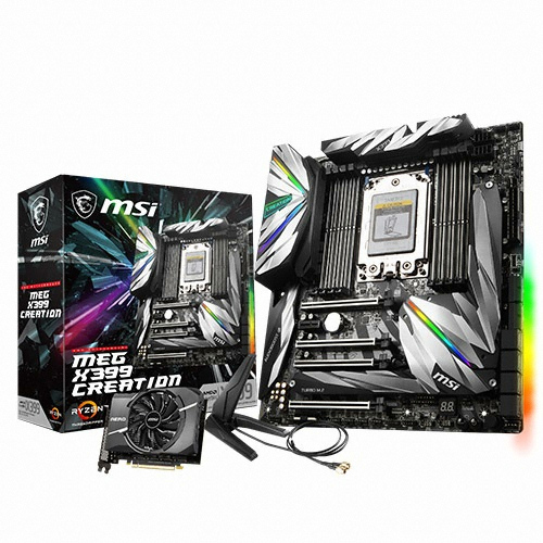MSI MEG X399 크리에이션