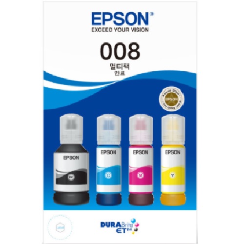 Epson 정품 008 (T06G670) 4색 세트이미지입니다. 누르면 해당 게시물로 새창이동합니다.