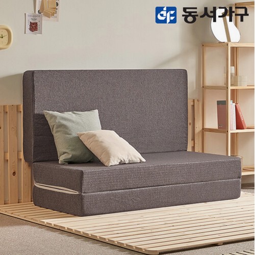동서가구 홈즈 르던 3단 접이식 고탄성 일반형 토퍼 매트리스 S (15cm)_이미지