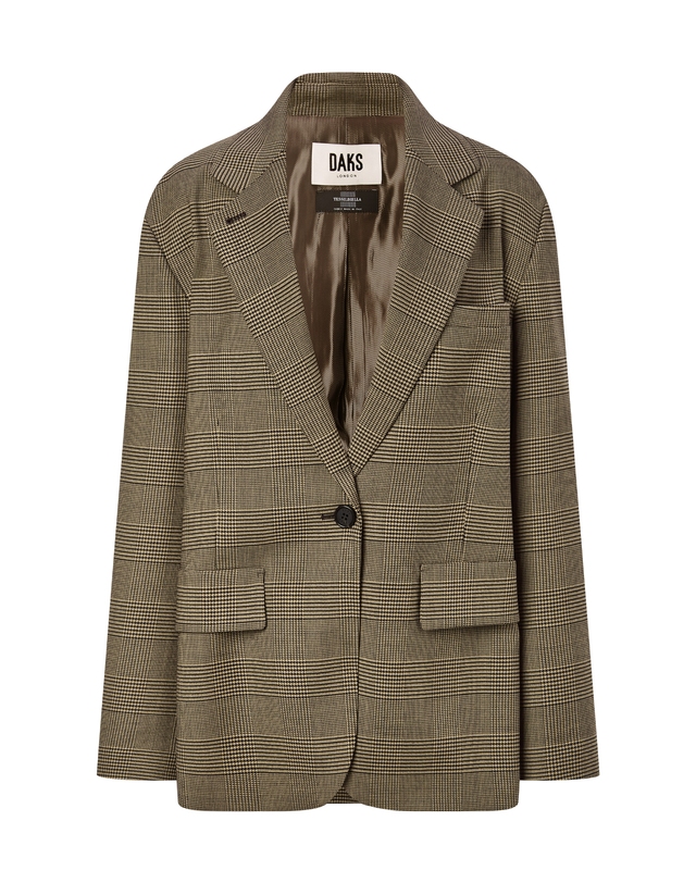 체크 울혼방 긴팔자켓 DLJA4D803I3