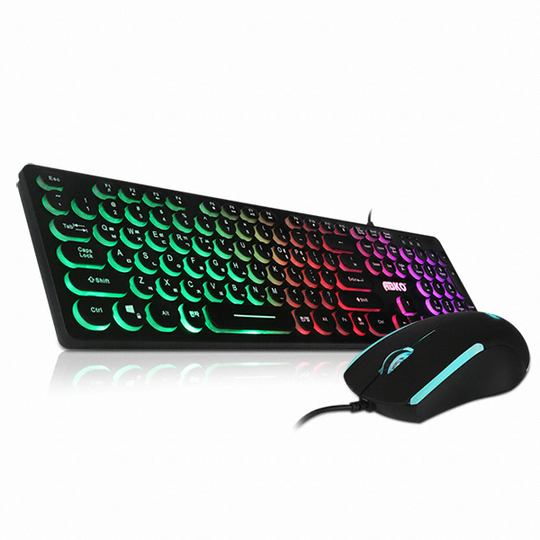 ���� KM110 RGB ��극�� Ű���� ���콺 �պ�