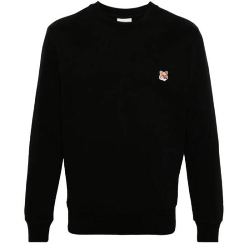 메종키츠네 스웨터 LM00301KM0001 P199 BLACK_이미지