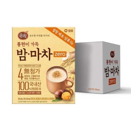 샘표식품 순작 통현미 가득 밤마차 제로 10개입 (10개)_이미지