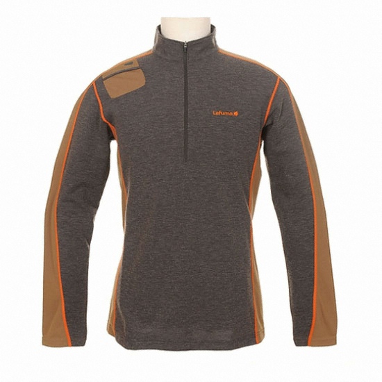 라푸마 EKS 스포티 반짚업티셔츠 LME01C618 (다크브라운 남성용)_이미지