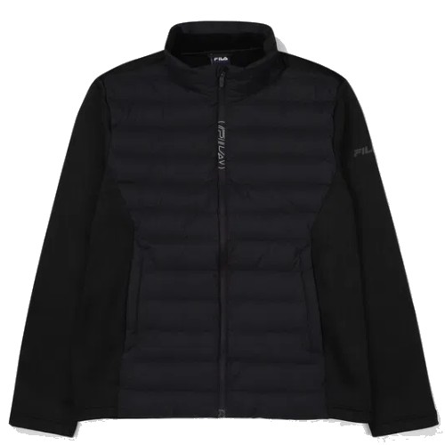 휠라 하이브리드 다운 경량패딩자켓 FS2DJF4201M (BLK, 블랙)_이미지