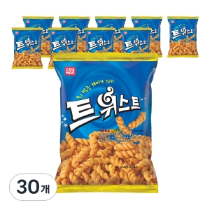 코스모스제과 트위스트 과자 80g 30개_이미지