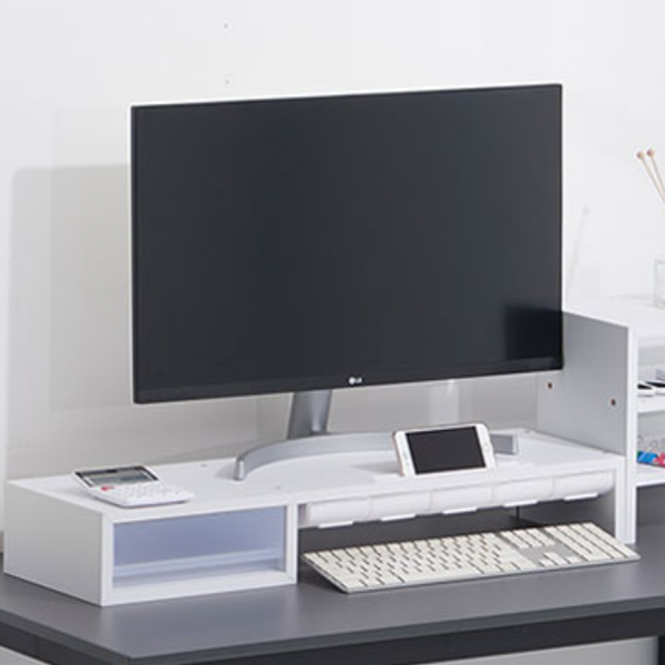 우드웰 서랍형 부착서랍 모니터 받침대 MT-11_이미지