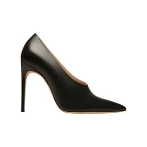 발리 5954909 Ninfa 6303037 Ladies Black Calf Plain Leather Pumps 125265940