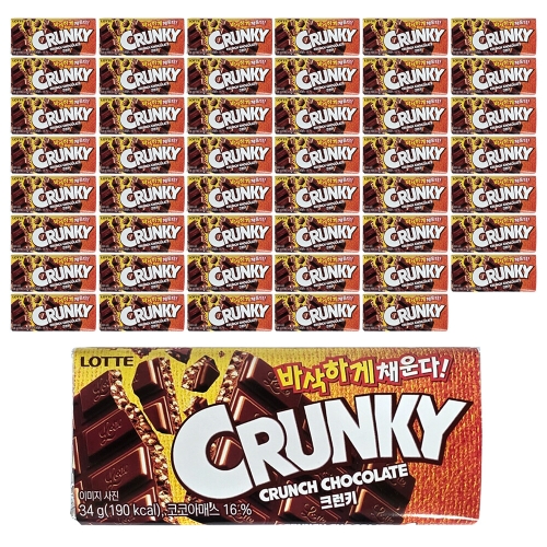 롯데제과 크런키 34g (32개)_이미지